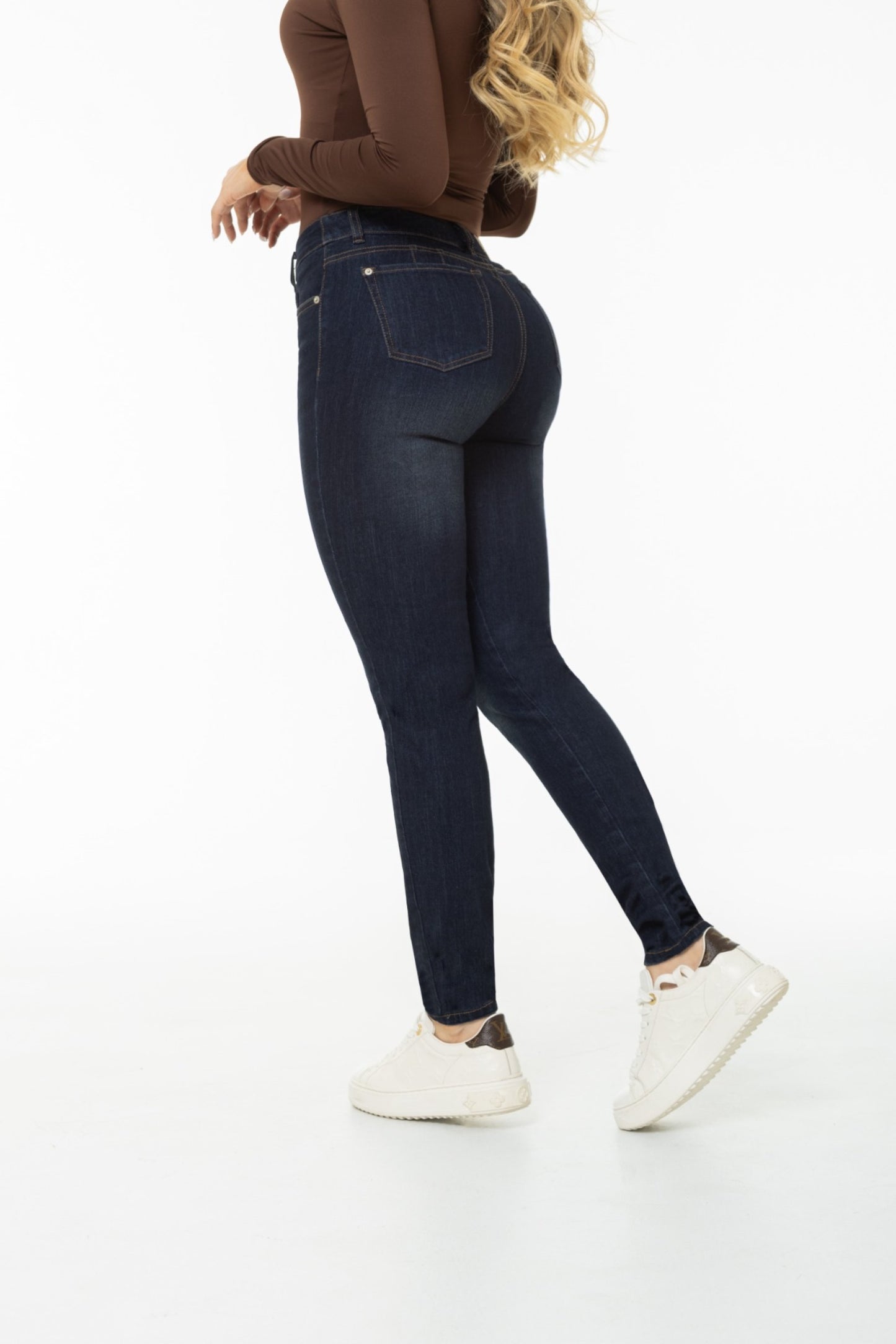 Jean Skinny Stretch Tono Oscuro REF 125427