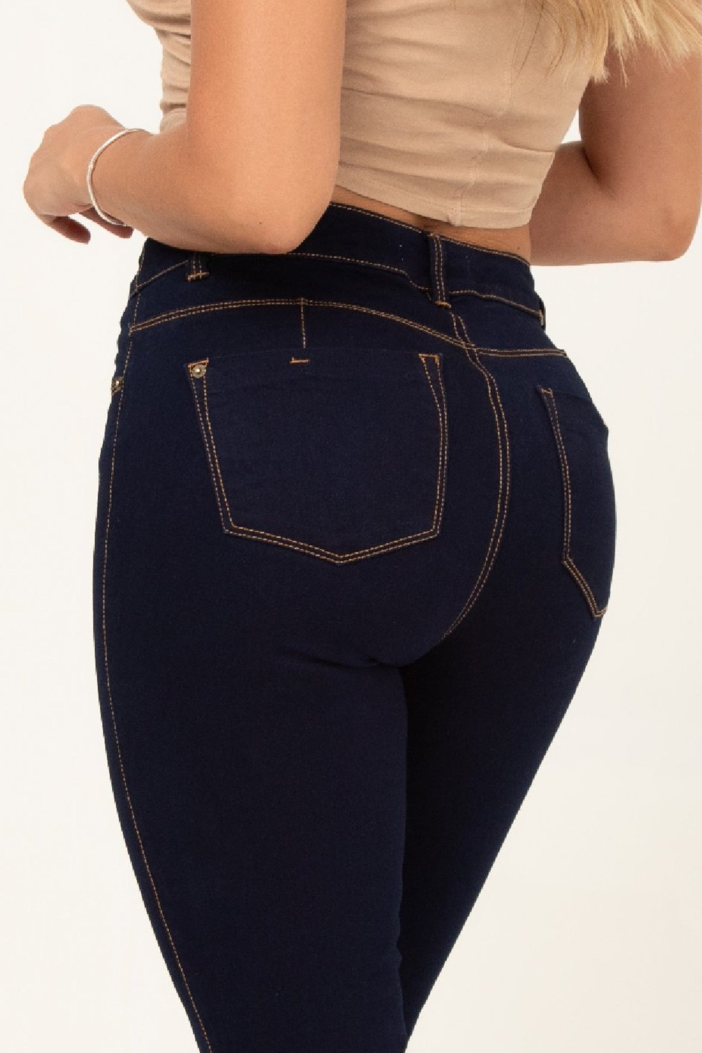Jean Skinny Stretch Azul Oscuro REF 3108
