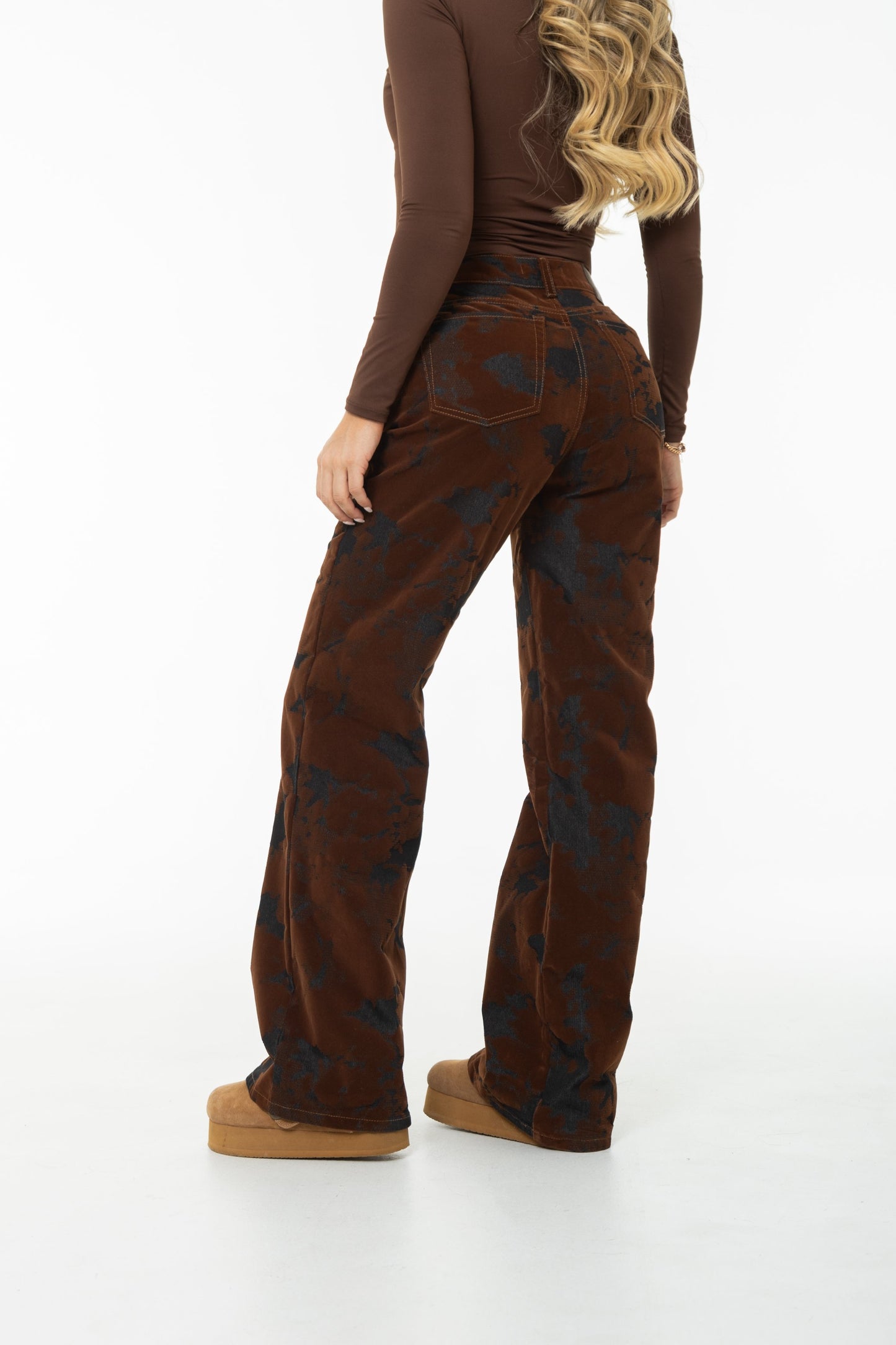 Jean Wide Leg Rigido Velvet REF 125418