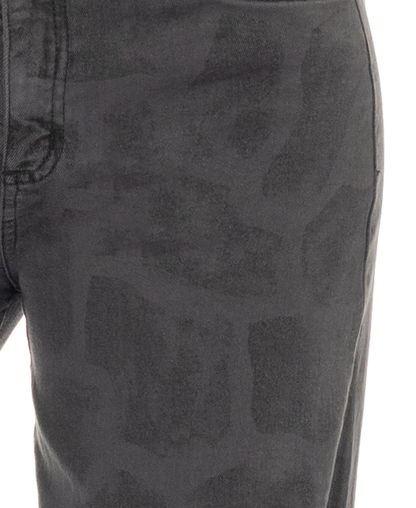 Jean Barrel Stretch Jirafa Gris