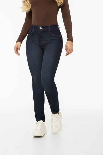 Jean Skinny Stretch Tono Oscuro REF 125427