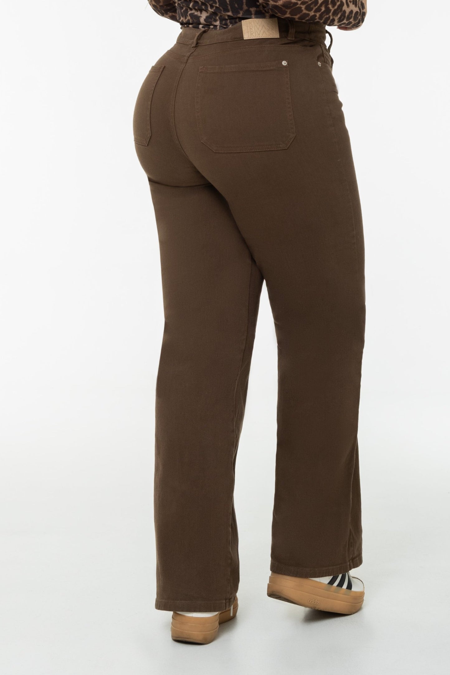 Jean Wide Leg Café Stretch REF 225402 Plus