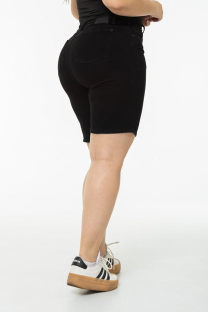 Bermuda Stretch Negra REF 225406 Plus