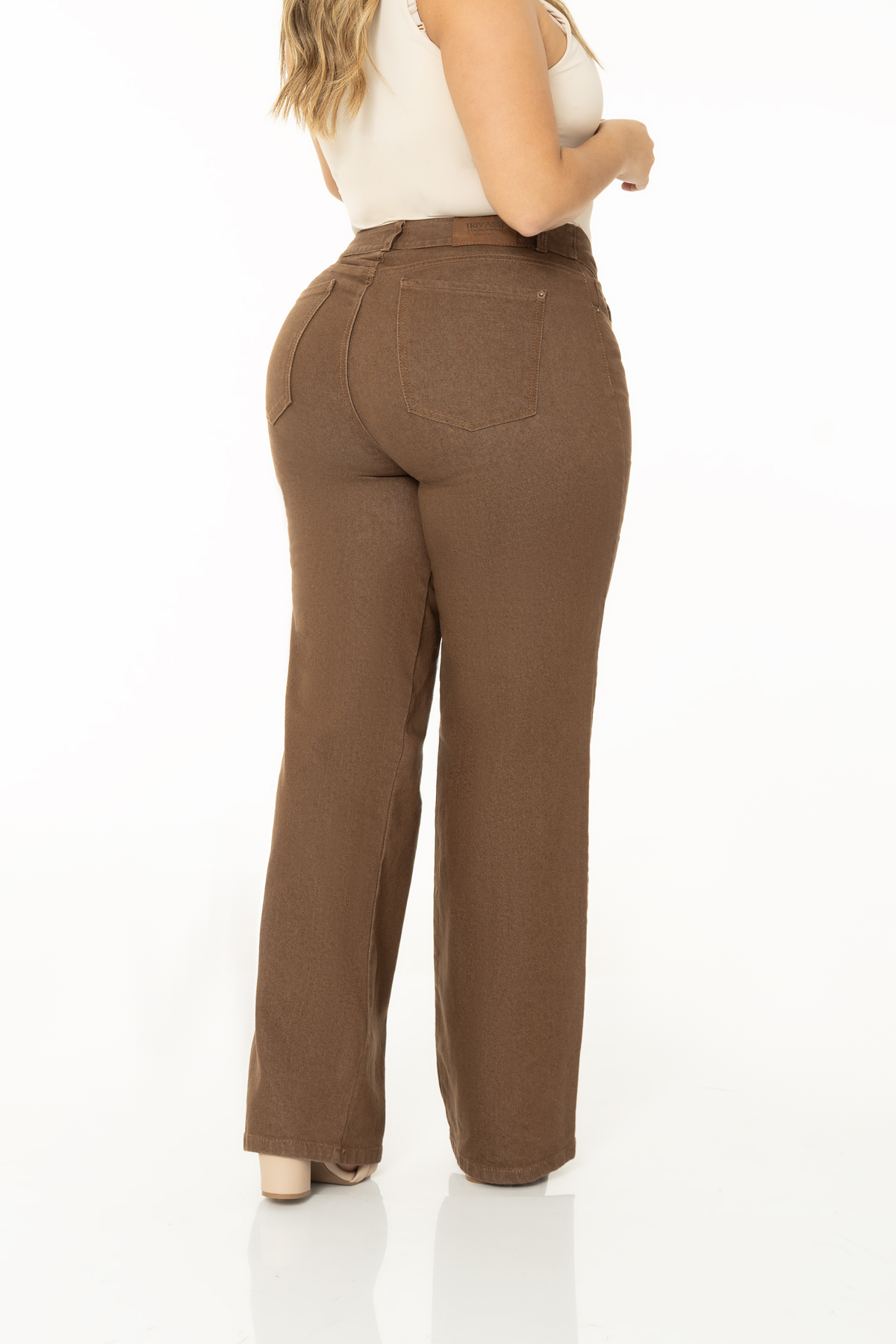 Jean Wide Leg Café PLUS Stretch