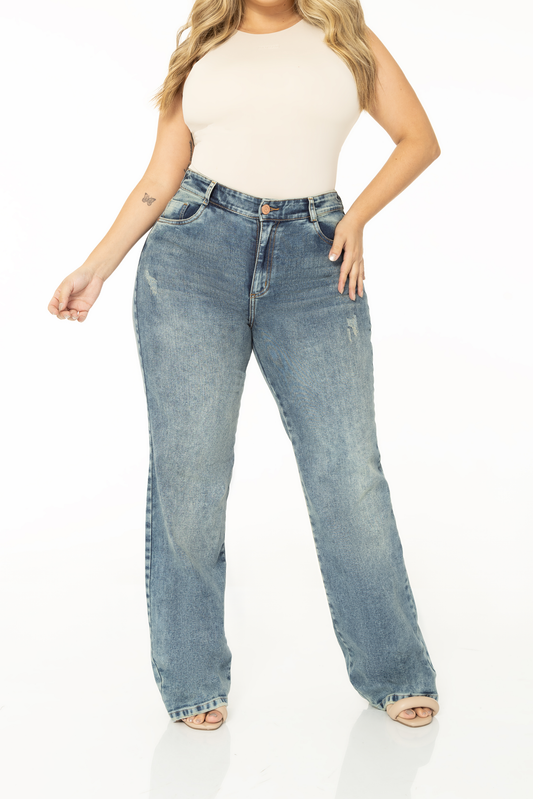 Jean Wide Leg PLUS Stretch