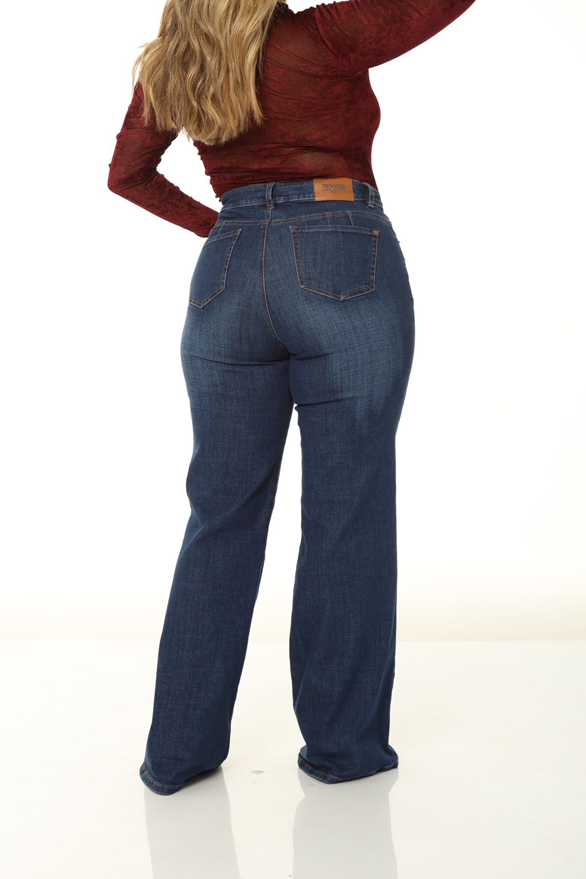 Jean Semi Flare PLUS Stretch