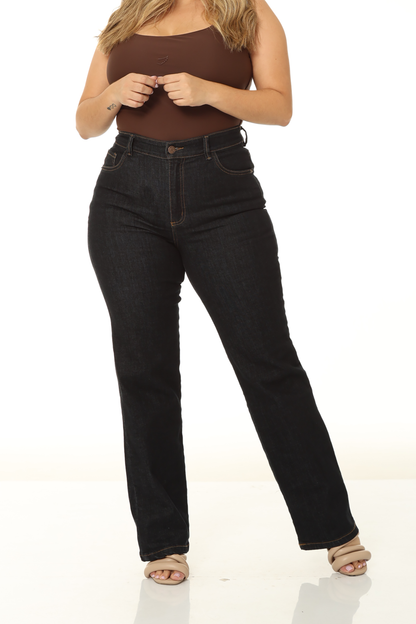Jean Straight Azul Oscuro PLUS Stretch