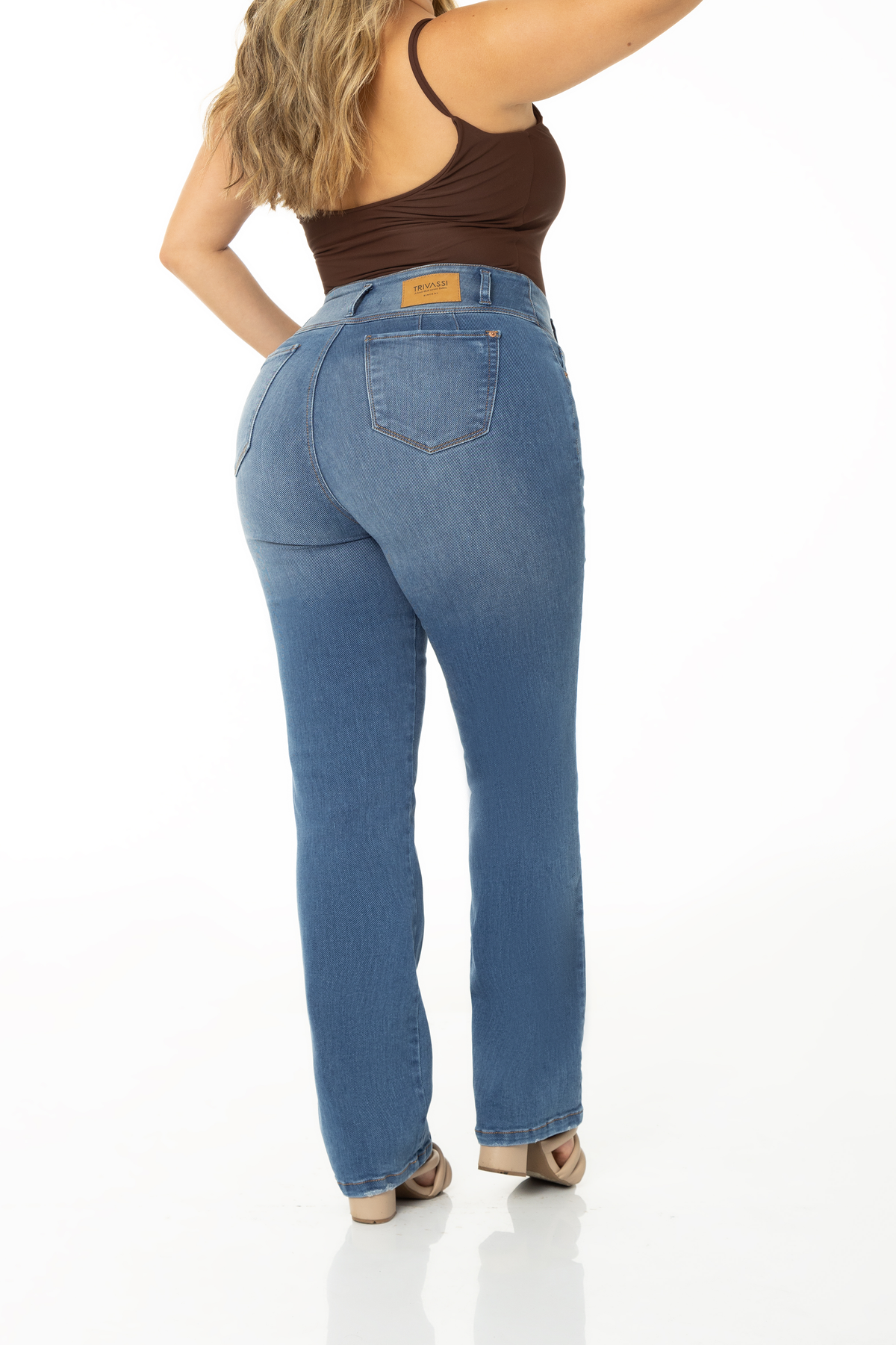 jean Straight 2 Botones PLUS Stretch
