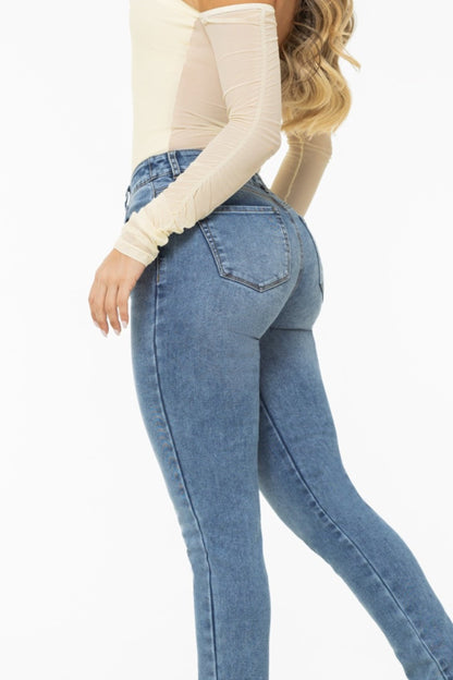 Jean Skinny Tono Claro Stretch REF 125417