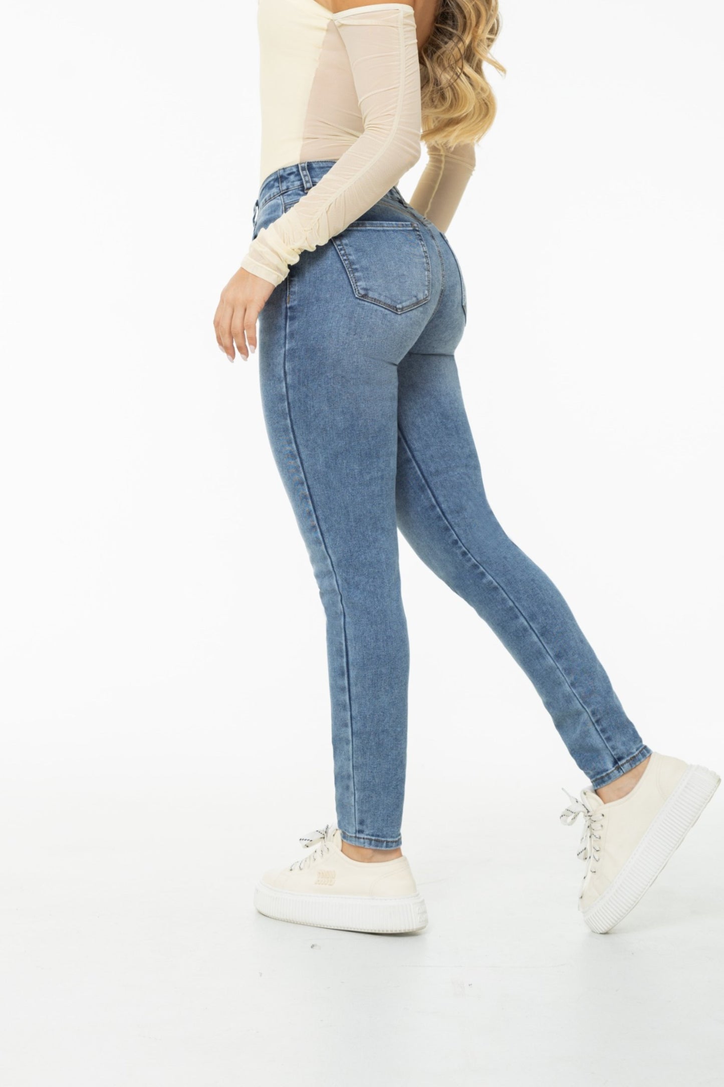 Jean Skinny Tono Claro Stretch REF 125417