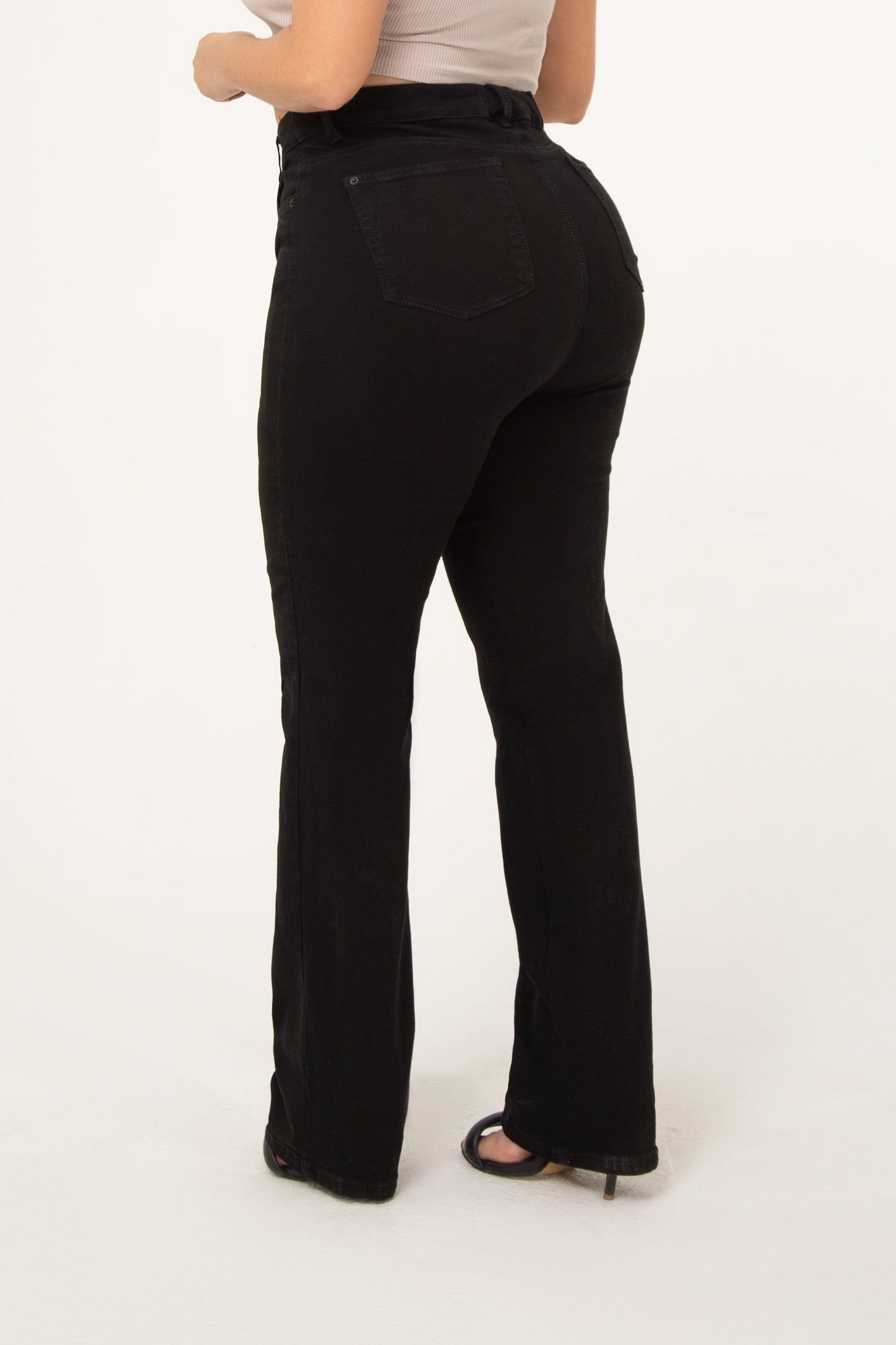 Jean Bota Recta Stretch Negro REF 24506 Plus