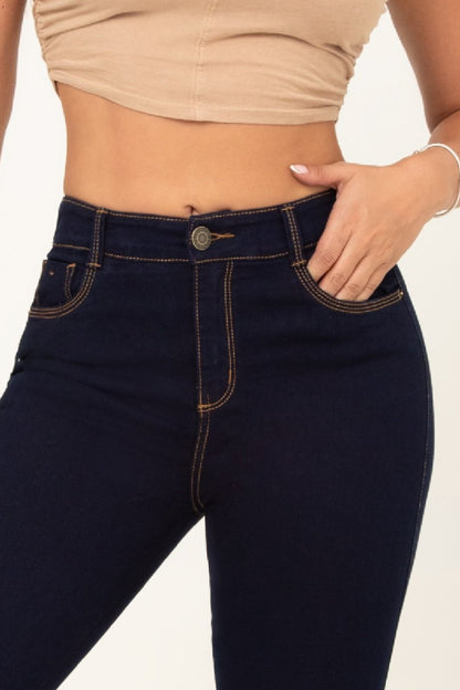 Jean Skinny Stretch Azul Oscuro REF 3108
