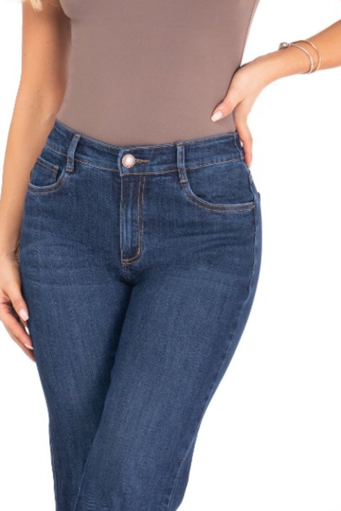 Jean Flare Stretch Azul Oscuro REF 125214