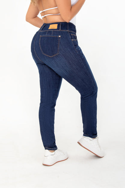 Jean Skinny  Stretch Azul Medio REF 225103 Plus