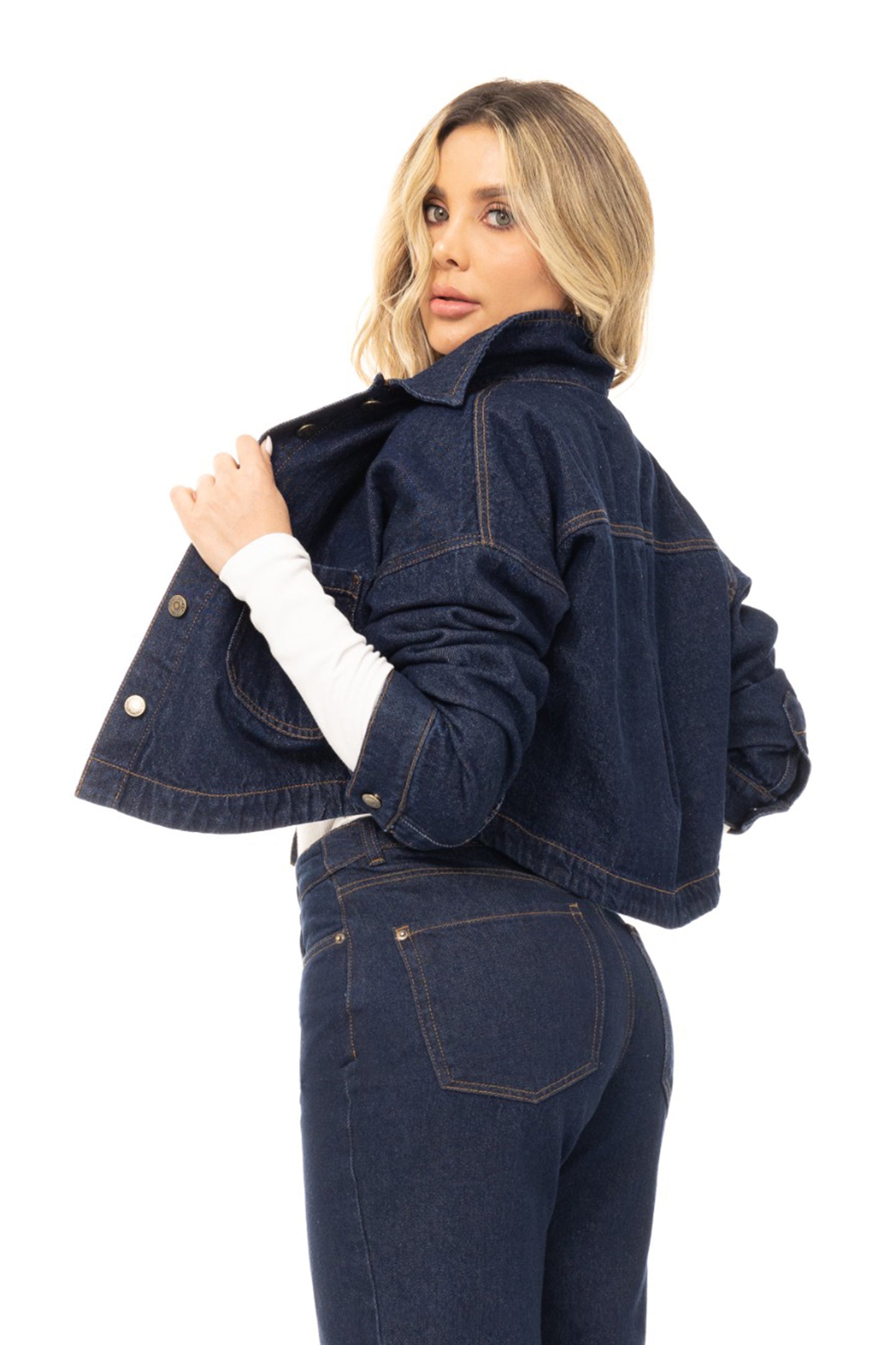 Camisa Denim Rígida REF 126131