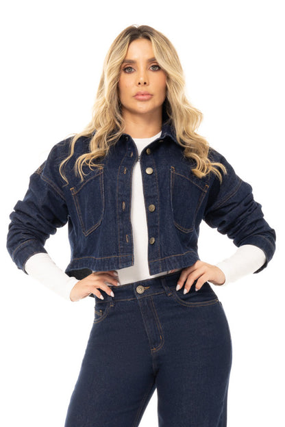 Camisa Denim Rígida REF 126131