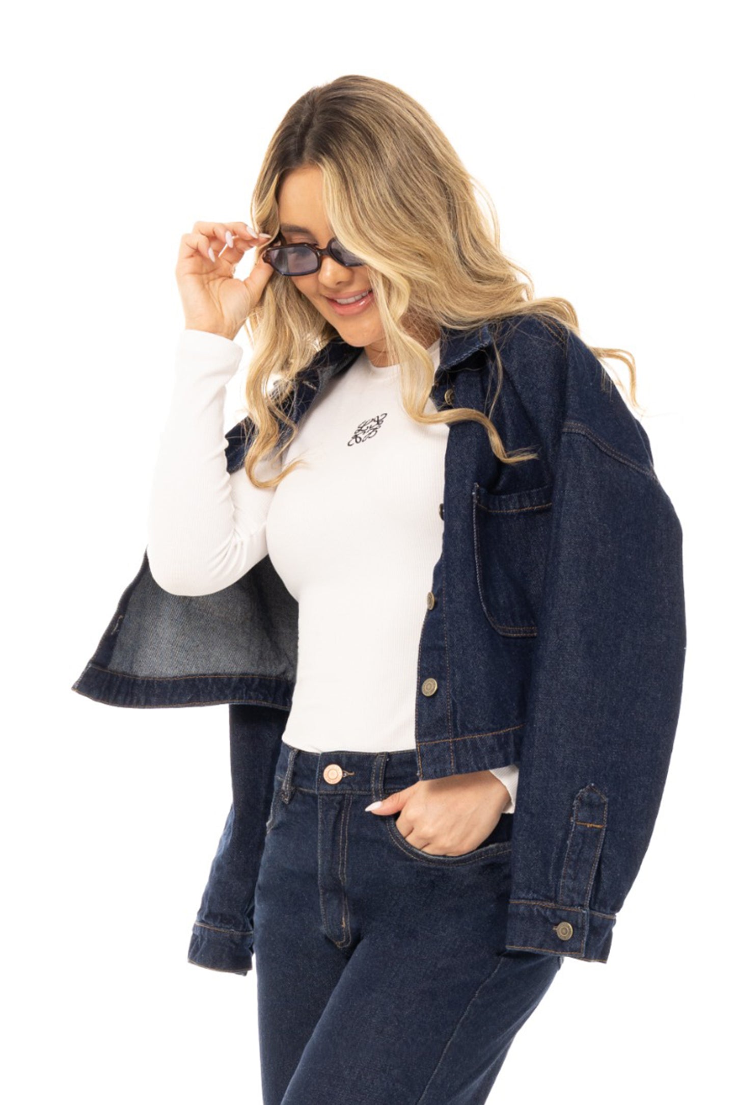Camisa Denim Rígida REF 126131